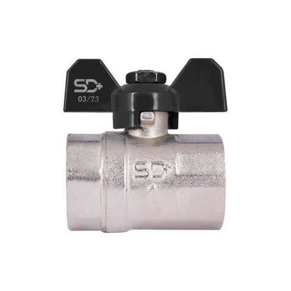 Кран кульовий Thermo Alliance Base 1" ВР для води (метелик) SD602W25 | Зображення 3