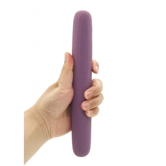 Вібратор двосторонній Sweet Em Velvet Lure, 10 режимів вібрації, фіолетовий Sex Aura | Зображення 3