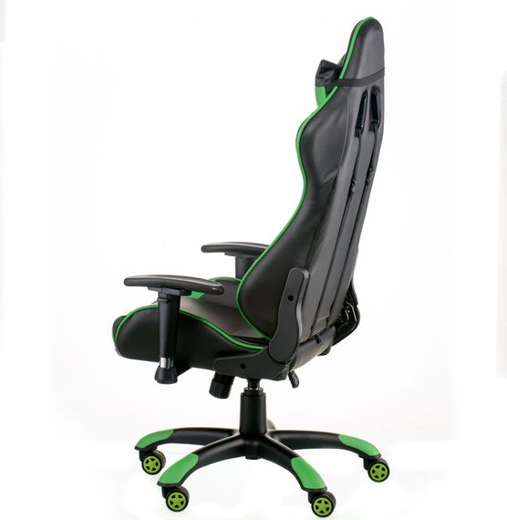 Кресло геймерское Special4You ExtremeRace blackgreen | Зображення 3