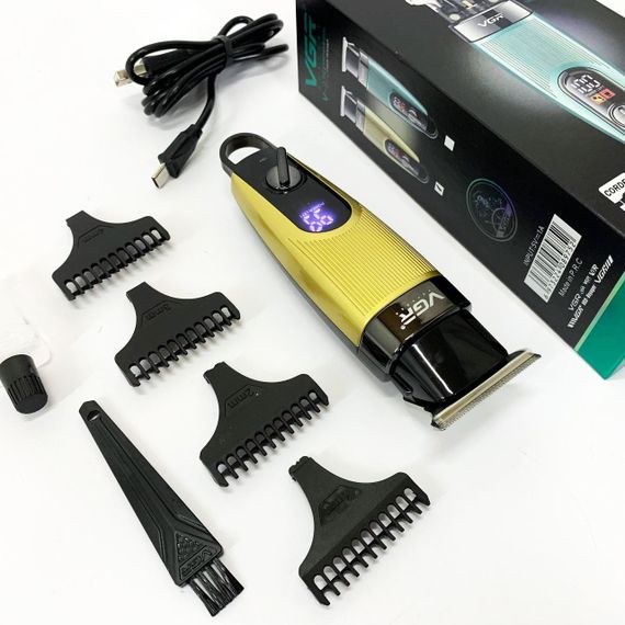 Машинка для стрижки от акб VGR V-975, Хороший беспроводной триммер, Машинка для стрижки волос домашняя MS-61 | Зображення 1