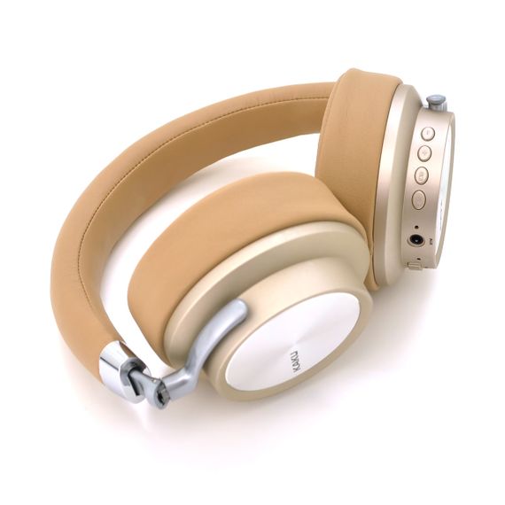 Ігрові Bluetooth навушники iKAKU KSC-221 LONGYU, Gold-Silver | Зображення 1