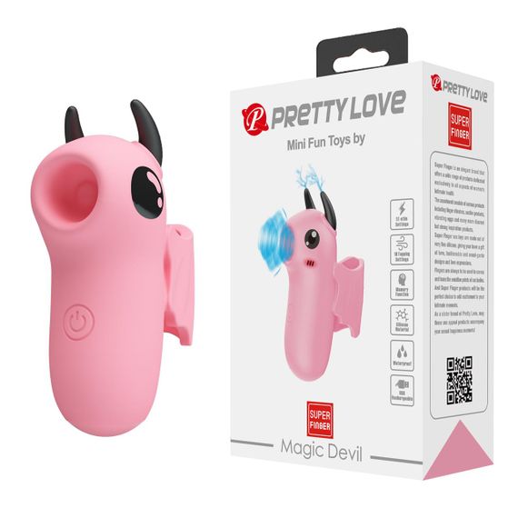 Вибростимулятор PRETTY LOVE MAGIC DEVIL, 10 thrusting settings 1 electric shock function Sex Aura