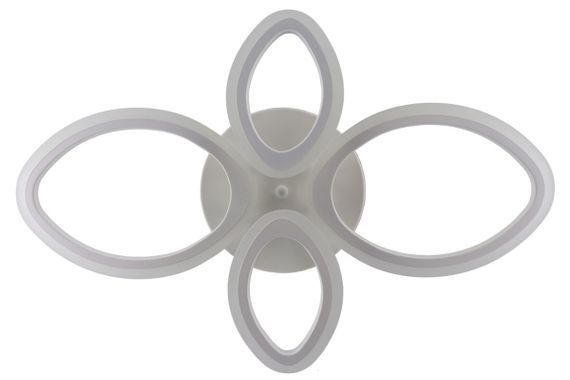 Люстра світлодіодна стельова LED світильник для квартири на стелю лед з пультом 25613 Білий 11х40х62 см. | Зображення 6