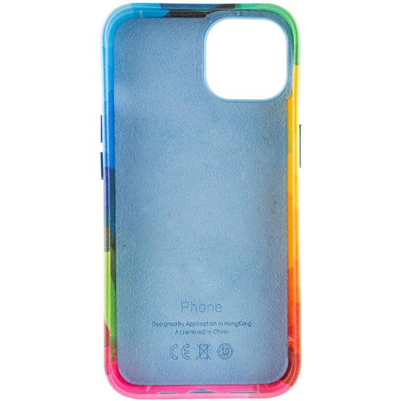 Шкіряний чохол Colour Splash для Apple iPhone 11 Pro Max (6.5") Штучна шкіра, Red / Blue | Зображення 3