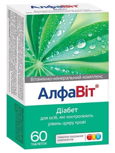 АлфаВіт  Діабет таблетки 60 шт