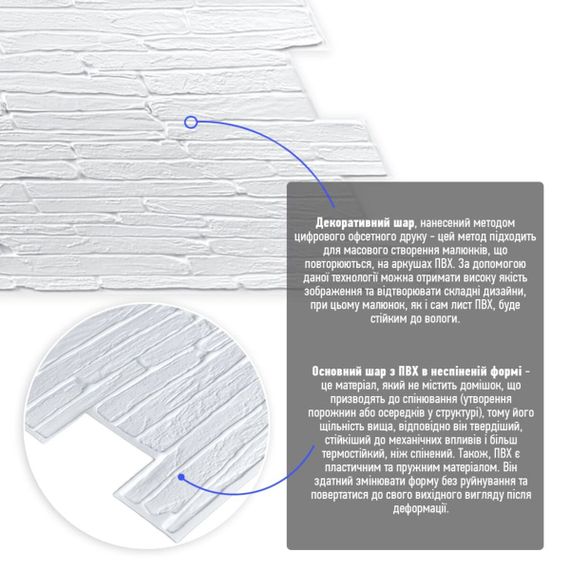 Декоративна ПВХ панель 960*480*4мм SW-00001840 | Зображення 1