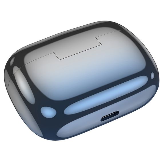 Бездротові TWS навушники Hoco EQ16 Shine ANC+ENC Blue glaze | Зображення 1