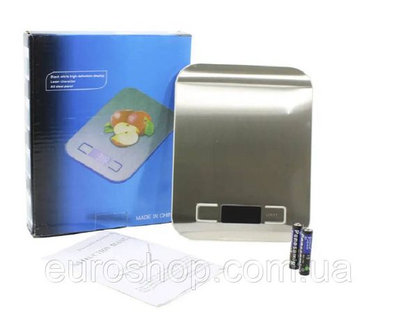 Ваги кухонні SF-2012 з металевою платформою до 5 кг