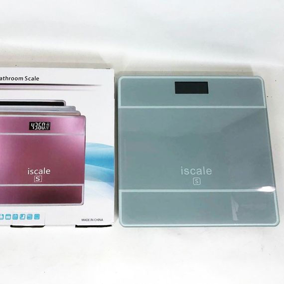 Ваги для підлоги електронні iScale 2017D 180кг (0,1кг), з температурою. Колір: білий | Зображення 2