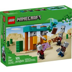 Конструктор LEGO Minecraft Пустынный патруль разбойника (21267)