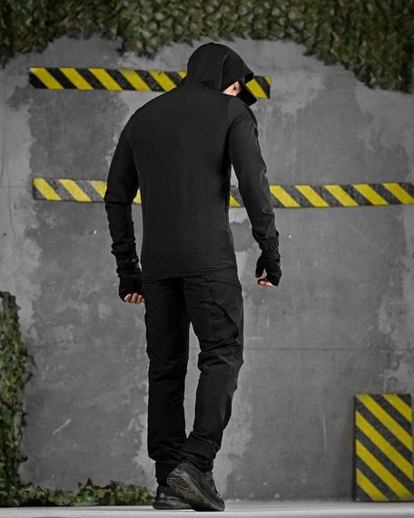 Літній тактичний костюм 8в1 TIRAN чорний ДЛ6514 | Зображення 3