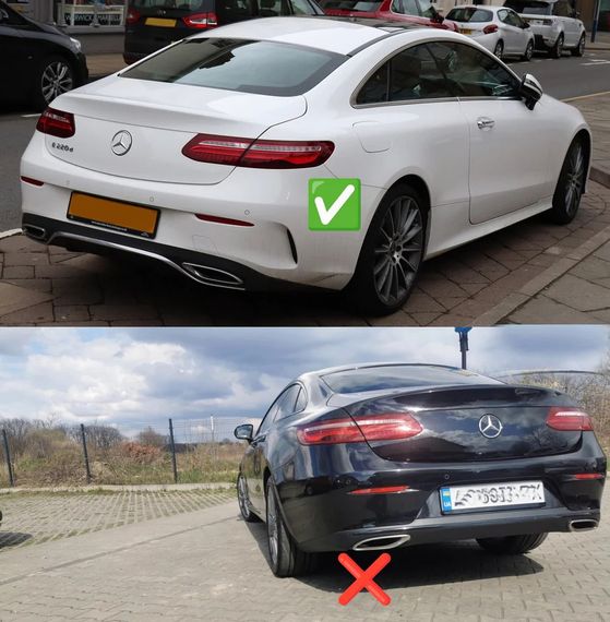 Комплект обвісів AMG E63 (для 2020-2024) для Mercedes E-class coupe C238 рр | Зображення 5