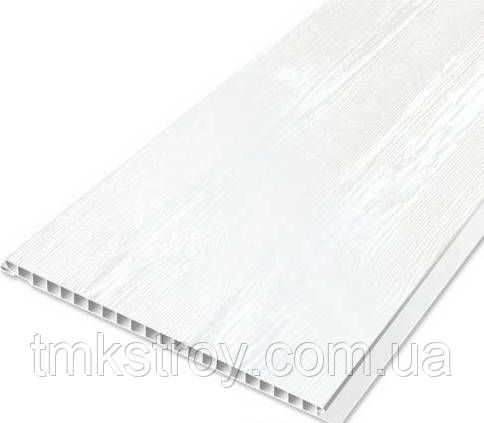 Пластиковая панель Лион White EX 07.01 ТМ Exclusive 250*7*3000/6000мм