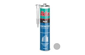Герметик поліуретановий сірий AKFIX P635 310 мл/410 г AA116
