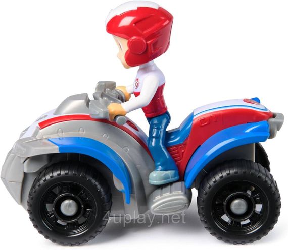 Щенячий патруль Спасательный квадроцикл и фигурка Райдер Paw Patrol Ryder's Rescue ATV Vehicle with Figure | Зображення 6