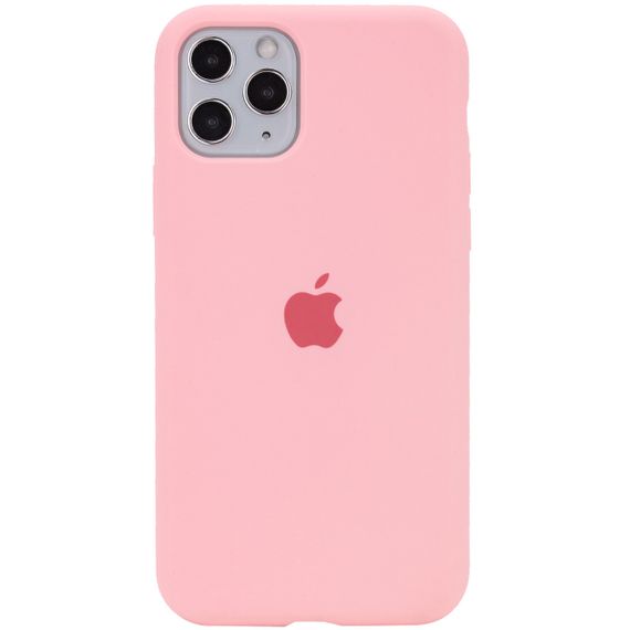 Чехол Silicone Case Full Protective (AA) для Apple iPhone 11 Pro Max (6.5") Розовый / Pink