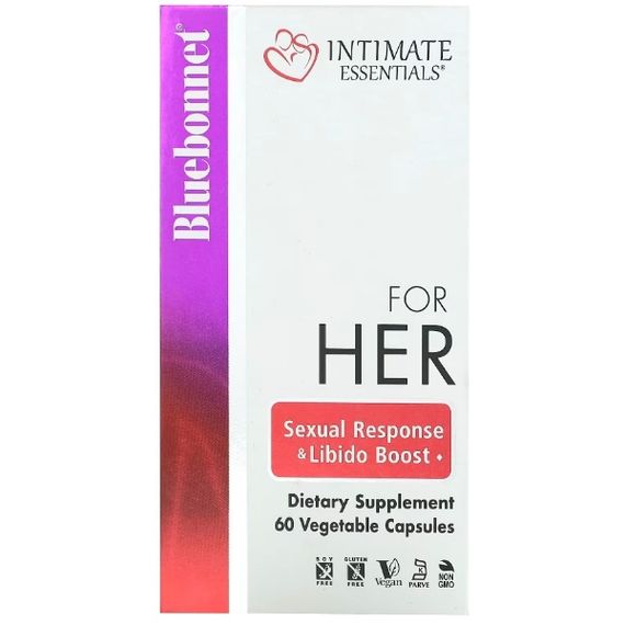 Комплекс для повышение либидо Bluebonnet Nutrition Intimate Essentials For Her Sexual Response & Libido Boost 60 Veg Caps