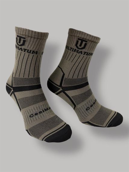 Носки треккинговые ULTIMATUM Cool-max высокие Олива 43-46 размер