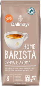 Кава в зернах Dallmayr Home Barista Crema e Aroma, 1000 г, Німеччина