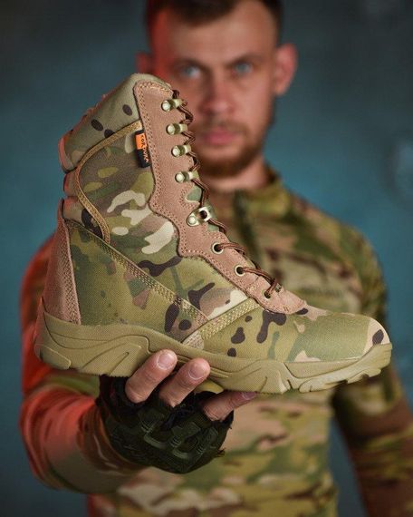 Тактичні черевики monolit cordura мультикам МТК ВТ5971 | Зображення 5