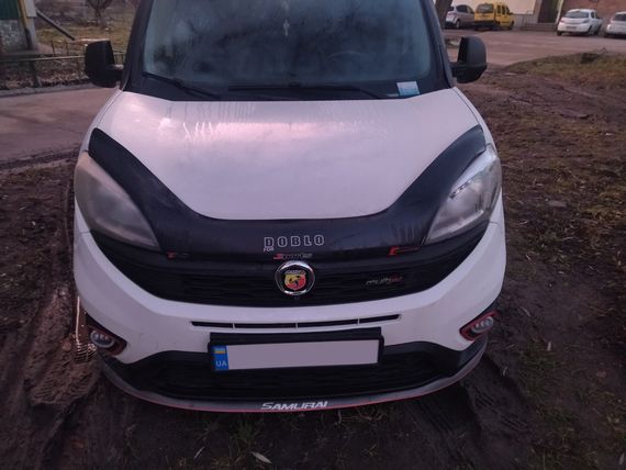 Значок (Abarth, самоклейка) 75 мм для Fiat Doblo III 2010-2022 рр | Зображення 2