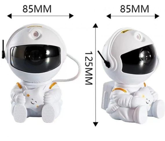 Ночник-проектор звездного неба Astronaut Nebula Projector Mini (HR-F3-white) | Зображення 5