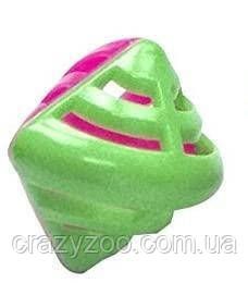 Игрушка для котов Croci Абстракция розово-зеленая 6.2х6.2 см C6098082