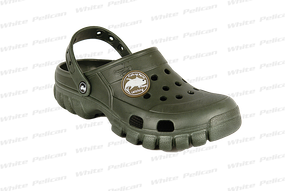 Чоловічі капці CROCS сабо хакі Крокси Шльопанці (розміри: 42)