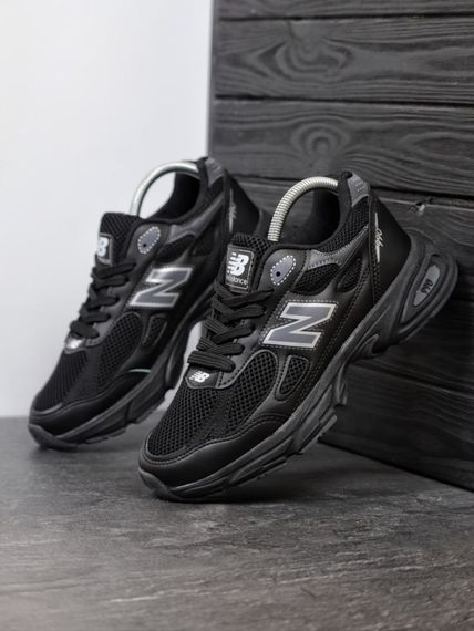 Літні кросівки  New Balance колір чорний/білий | Зображення 3