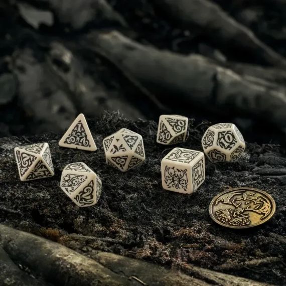 Набор кубиков The Witcher Dice Set. Leshen - The Master of Crows (7 шт) | Зображення 3