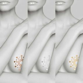 Украшение для грудей MIMI Metallic Skin Transfer Bijoux Indiscrets Sex Aura