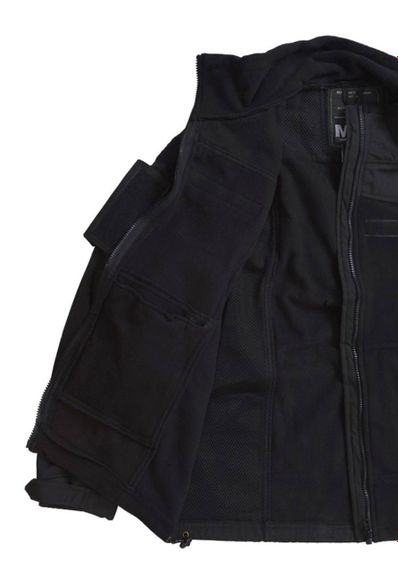 Флісова кофта тактична MFH «Combat» Black | Зображення 3