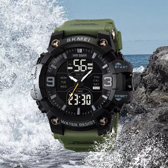 Годинник наручний чоловічий SKMEI 2222AG | Зображення 4