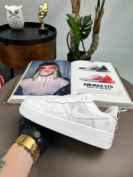 Кроссовки Air Force 1 07’ LV8 Utility All White  , Вьетнам 36 23 | Зображення 2