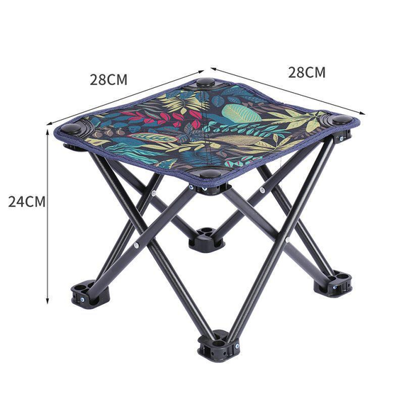 Компактний стілець з чохлом для риболовлі, Зручний складаний табурет для саду | Зображення 6