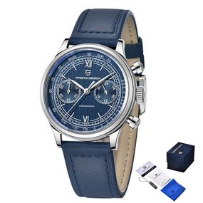 Годинник P2agani Design PD-1739 Silver-Blue
