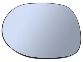 Honda Civic VIII (05-11) вставка вкладиш дзеркала лівий,з підігрівом, Хонда Сівік 8