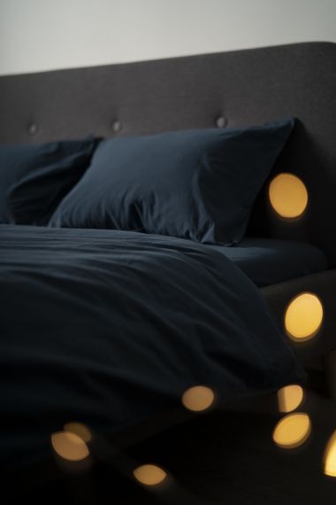 Комплект постільної білизни SoundSleep Stonewash Adriatic Dark Blue Полуторний 160х220 см синій (92669536) | Зображення 9