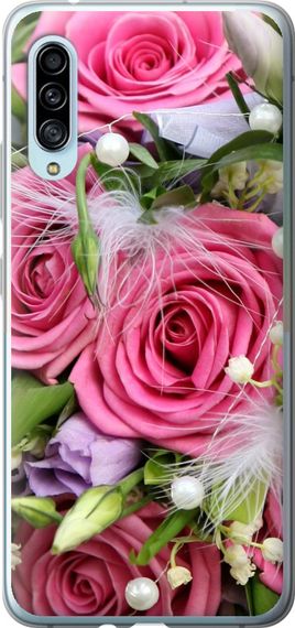 Чехол на Samsung Galaxy A90 5G Нежность "2916u-1800-17620"