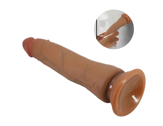 Фалоімітатор Baile - Barbara 8.3" Suction base Bendable, BW-007006GC-1 sexstyle | Зображення 8