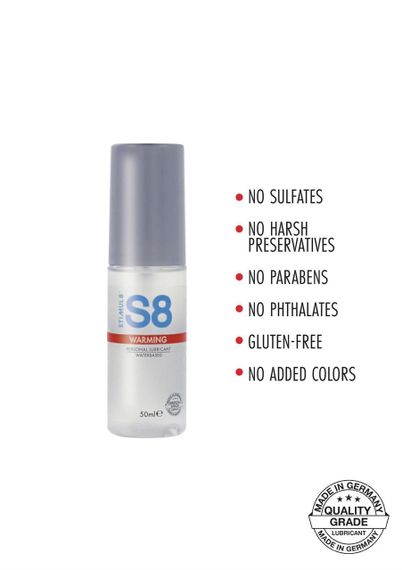 Лубрикант S8 Warming WB Lube 50ml Sex Aura | Зображення 1