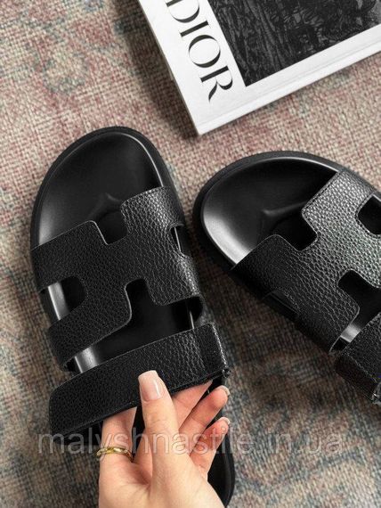 Женские тапки Herni black ДЛ7289 | Зображення 2