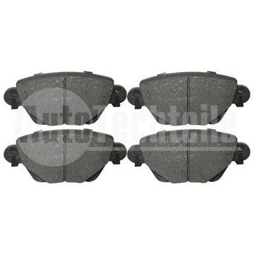 Колодки тормозные задние Renault Kangoo 01-, AutoTechteile, 504 0181, C2G008ABE