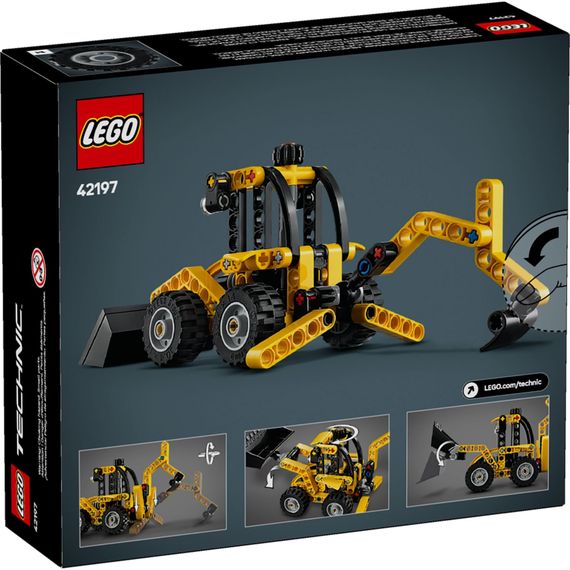 Конструктор LEGO Technic Екскаватор-навантажувач (42197) | Зображення 9