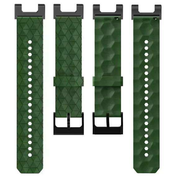 Ремінець Primolux Dimond силіконовий для годинника Xiaomi Amazfit T-Rex (A1918) / T-Rex Pro (A2013) - Army Green | Зображення 3