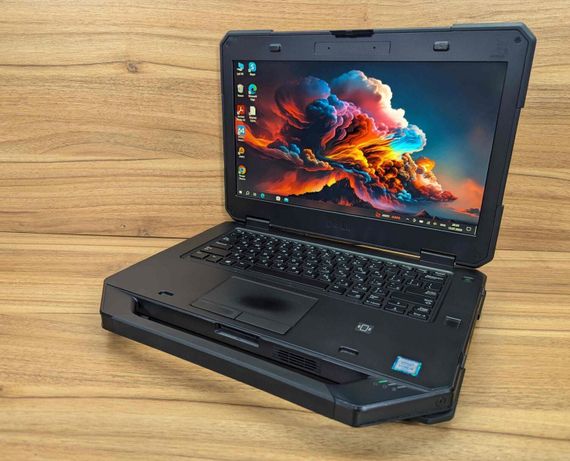 Захищений ноутбук Dell Latitude 14 Rugged 5414 / 14" (1920x1080) IPS Touch / Intel Core i5-6300U (2 (4) ядра по 2.4 - 3.0 GHz) / 8 GB DDR4 / 512 GB SSD / AMD Radeon R7 M360, 2 GB DDR3, 64-bit / Fingerprint / Windows 10 б/в + Подарунок Миша / USB | Зображення 4