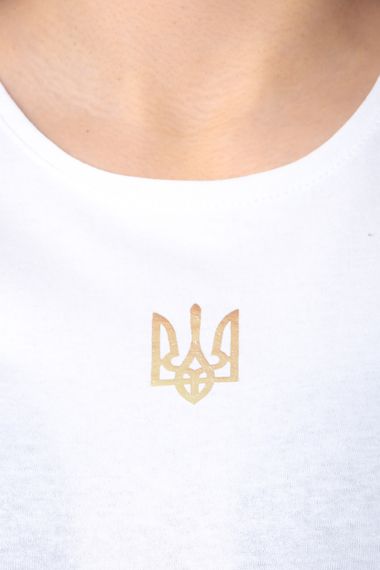 Футболка жіноча Носи своє 48 Білий (p-9933-164477) | Зображення 2