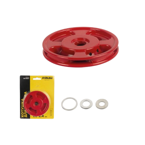 Катушка до садового тримера ручна d25,4мм метал SIGMA | Зображення 4