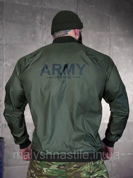 Легкая ветровка army  олива     ВТ5066 | Зображення 2