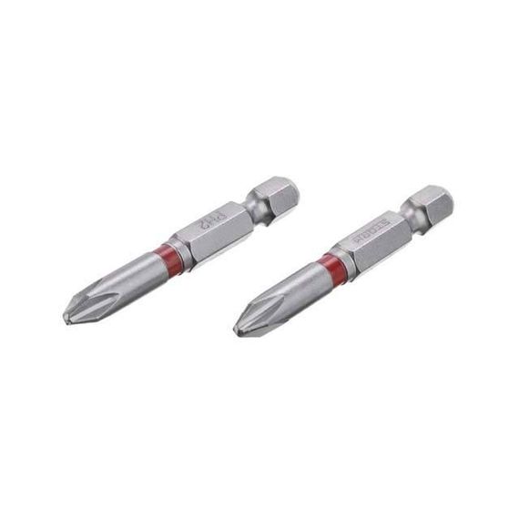 Комплект викруткових насадок PH2 1/4"*50 мм, S2, пак. 2 шт., STORM INTERTOOL VT-02121